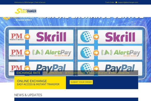 Monex theme site design template sample