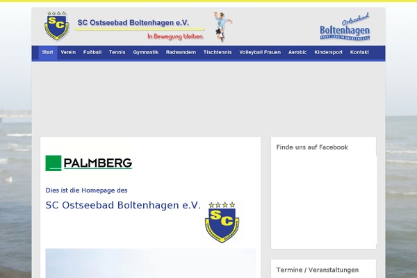 Site using Event Organiser plugin