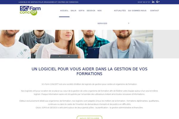 sc-form.com site used Scform