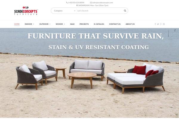 Zorka theme site design template sample