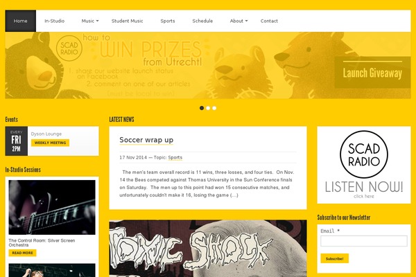 scadradio.org site used Spiel