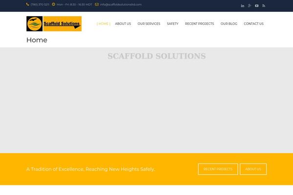 scaffoldsolutionsltd.com site used Structure