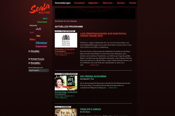 scala theme websites examples