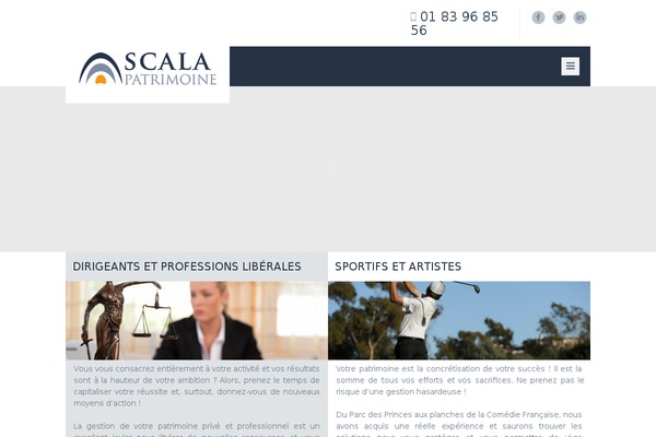 Tisson theme site design template sample