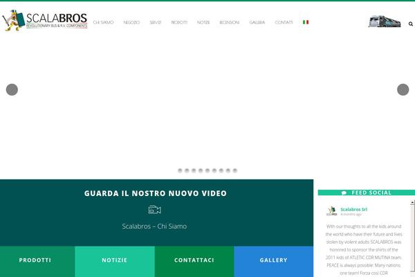 Bridge Child theme site design template sample