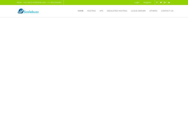 Foxuhost theme site design template sample