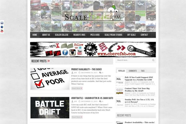 avenue theme site design template sample