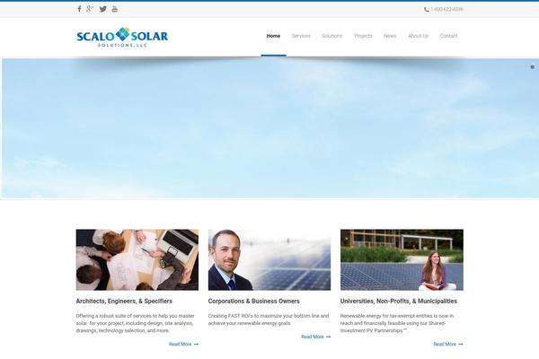 Fiction theme site design template sample