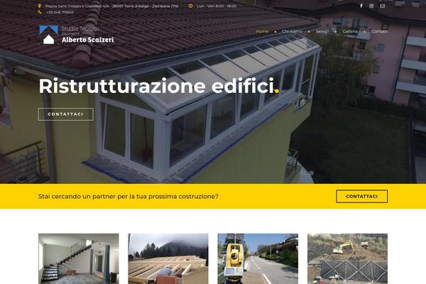 Buildpro theme site design template sample