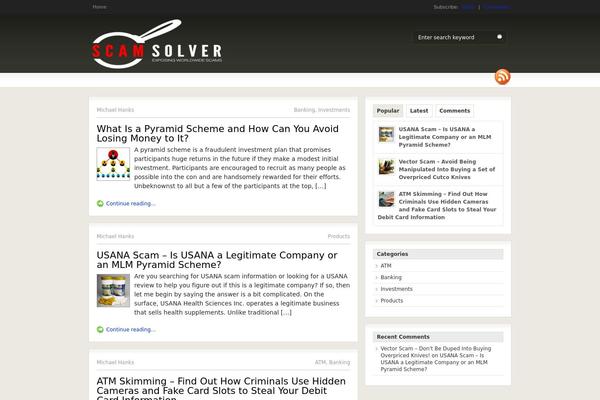 Site using Digg Digg plugin