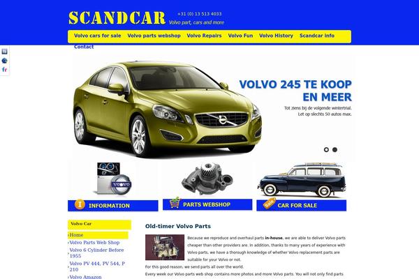 Impress theme site design template sample
