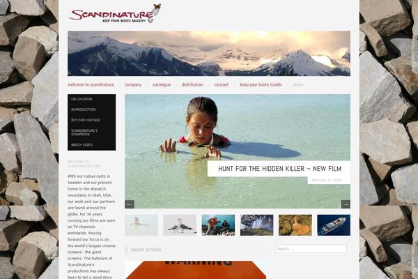 scandinature.com site used Oxygen