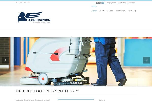 scandinavian theme websites examples