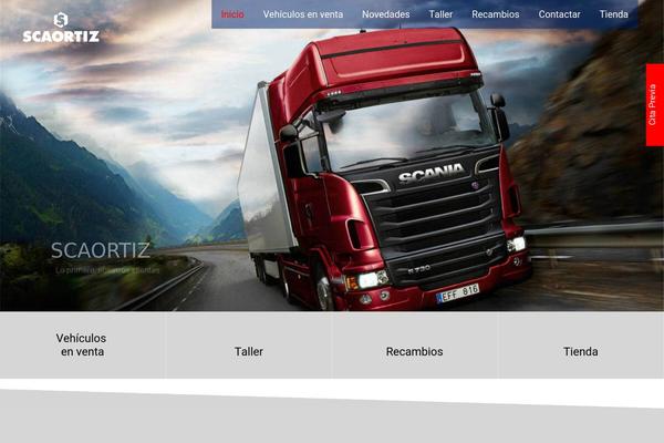 Site using WP Contact Slider plugin