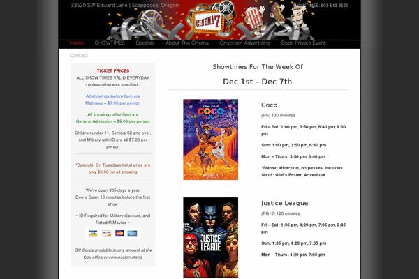 U Design Child theme site design template sample