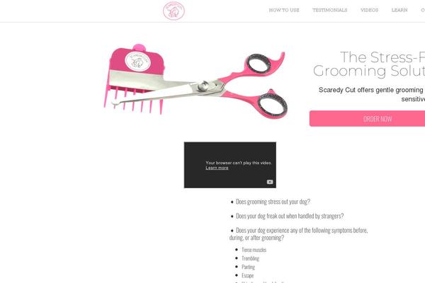 scaredycut.com site used Scaredycut