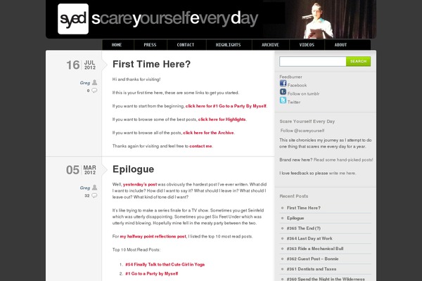 Typebased theme site design template sample