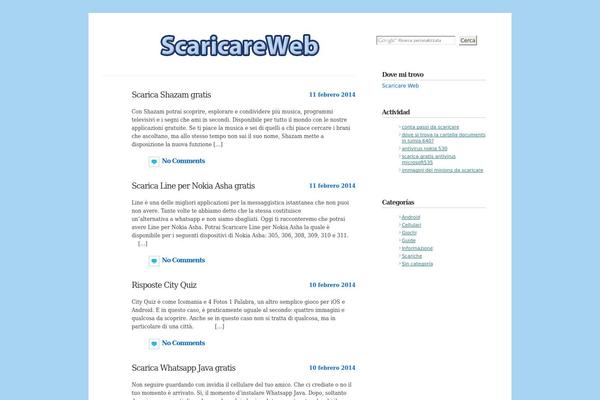 Compositio theme site design template sample