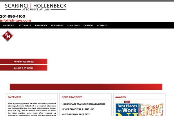 scarincihollenbeck.com site used SuperSkeleton