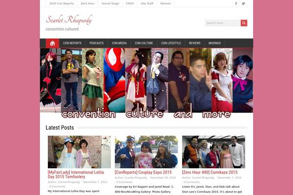 MaidenHair theme site design template sample