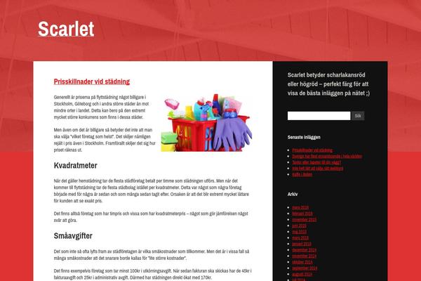 Gibson theme site design template sample