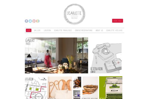 Forever theme site design template sample