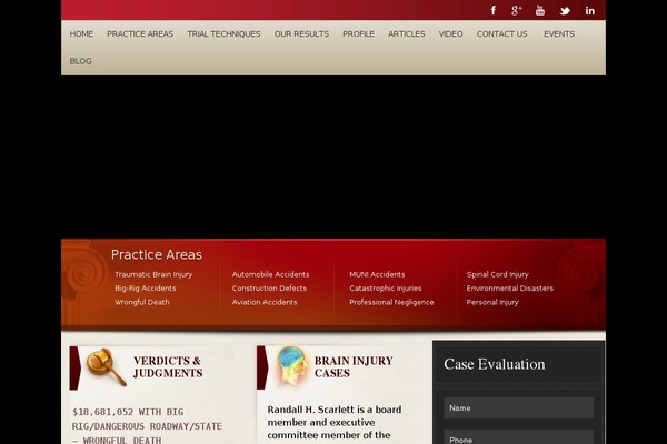 Goldenblatt theme site design template sample
