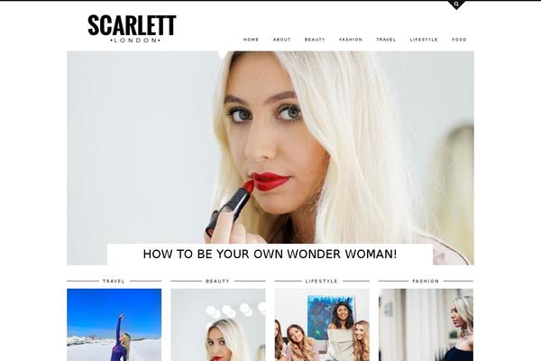 scarlettlondon.com site used Magnolia-theme
