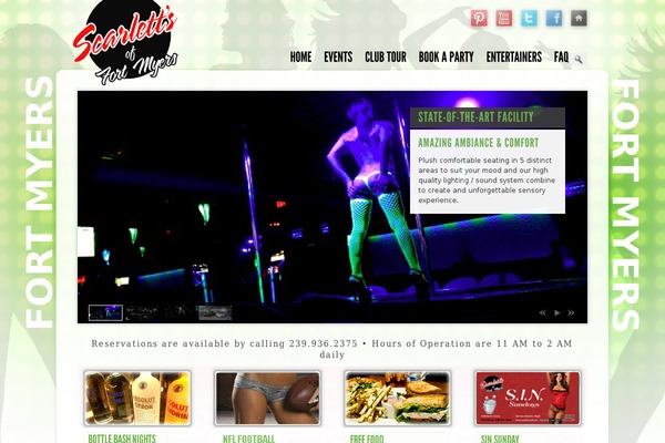 Prestige Light theme site design template sample