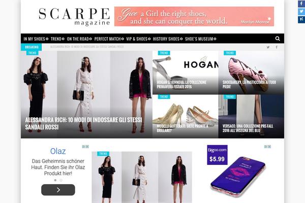 Newscode theme site design template sample