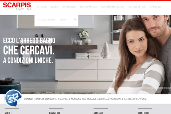 Senna theme site design template sample