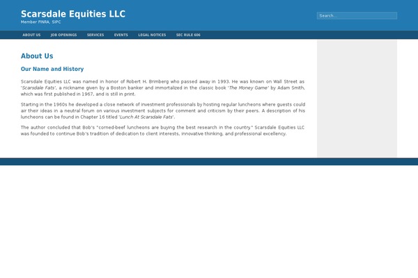 Fluid Blue theme site design template sample