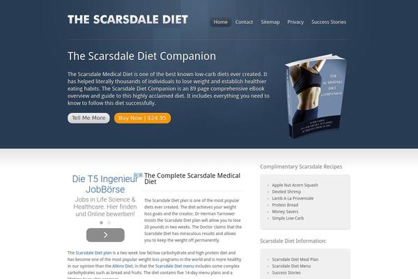 Inspire theme site design template sample