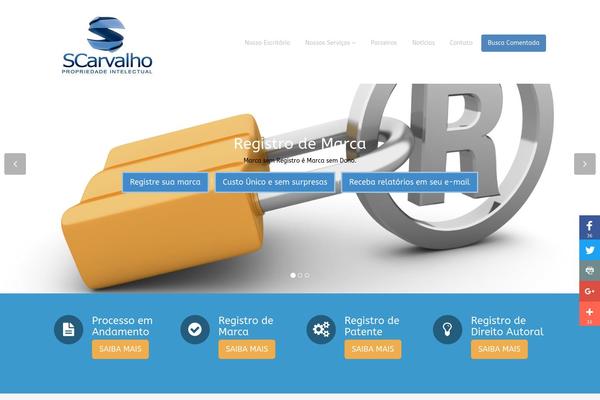 scarvalho.com site used Flat-theme2