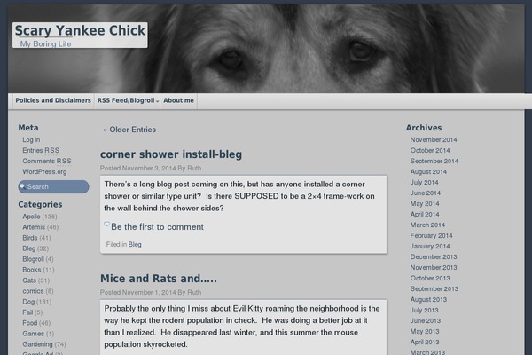 scaryyankeechick.com site used Xena
