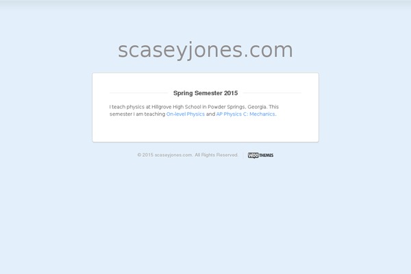 Placeholder theme site design template sample
