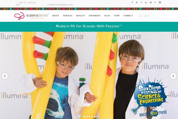 Enar theme site design template sample