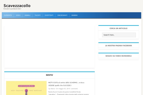 scavezzacollo.com site used iMag Mag