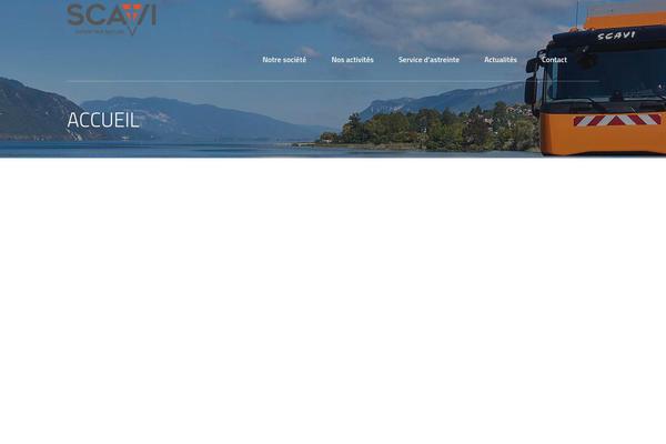 Transcargo-child theme site design template sample