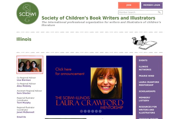 scbwi-illinois.org site used Scbwi-main