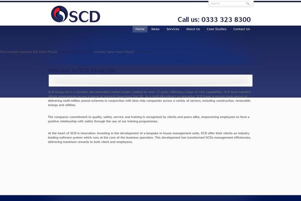 Squared theme site design template sample