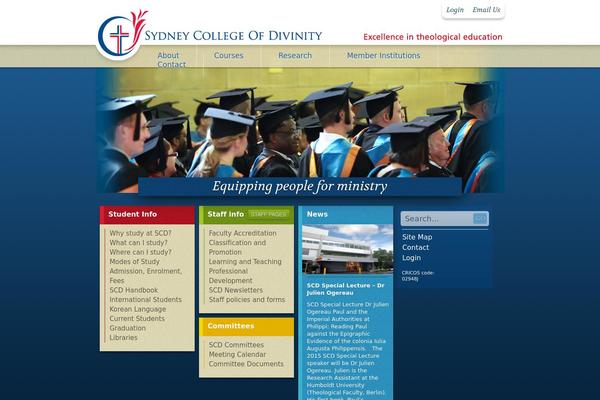 scd.edu.au site used Scd