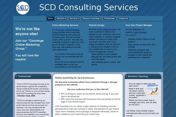 Site using cSlider plugin