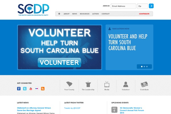 scdp.org site used Scotchpress