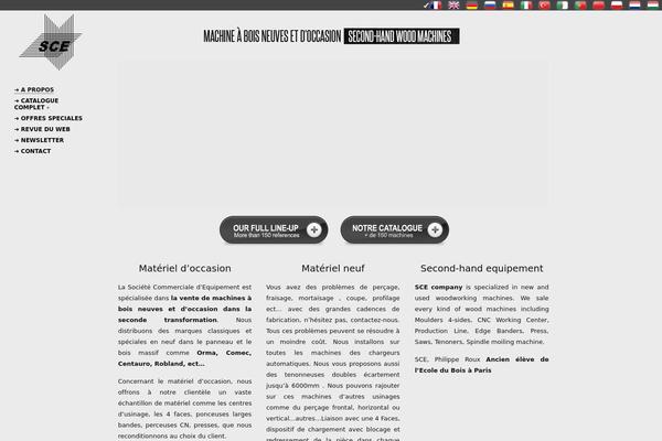 Skylab theme site design template sample