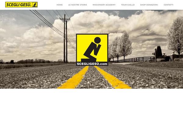 Tesseract theme site design template sample