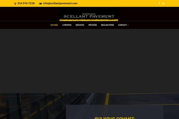 Semona theme site design template sample