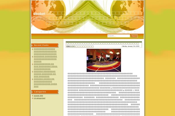 Corporate Globe theme site design template sample