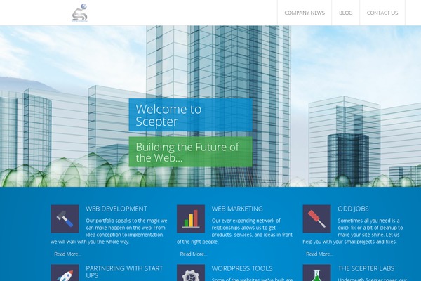 scepter theme websites examples