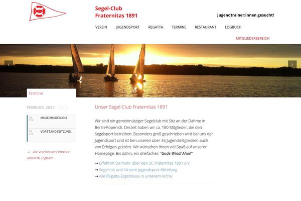 KLEO Child theme site design template sample